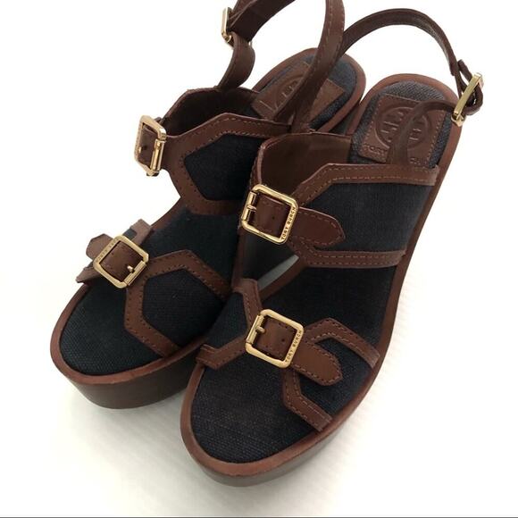 Tory Burch Platform Wedge sandals - Picture 2 of 11